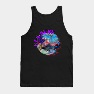 Tiger style shark Tank Top